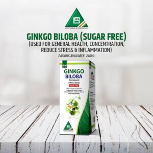 GINKGO BILOBA SYRUP(SUGAR FREE)