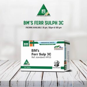 BM's Ferrum Sulph-3C