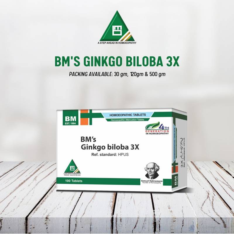 BM's Ginkgo Biloba-3X