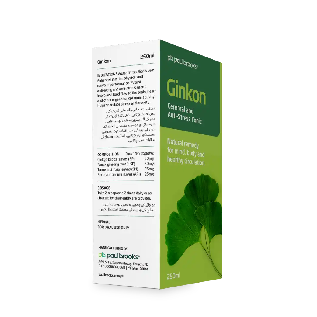 Ginkon Cerebral and Anti Stress Tonic