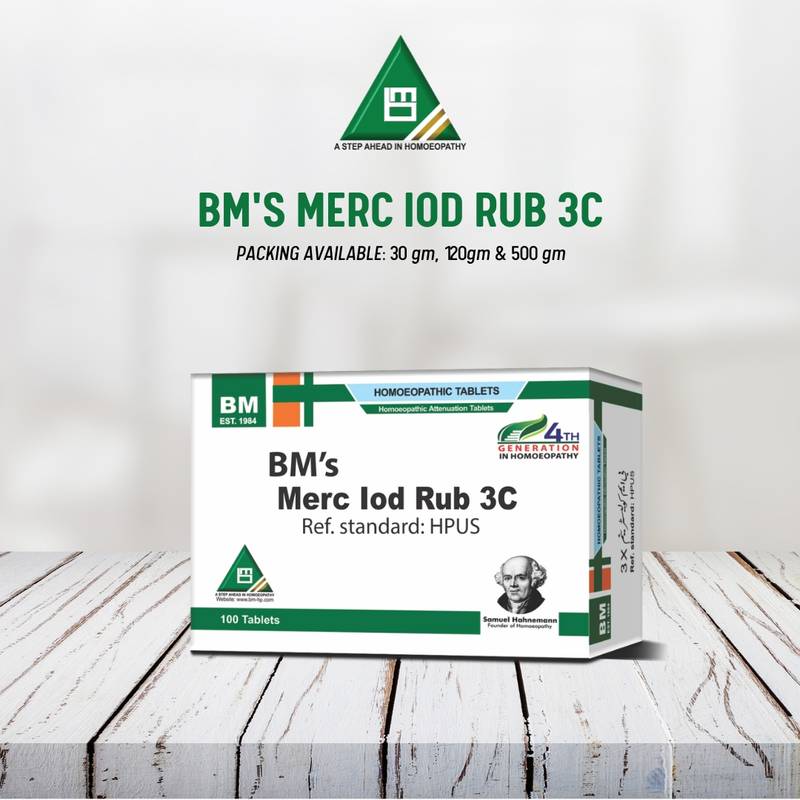 BM's Merc Iod Rub-3C