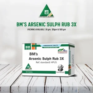 BM's Arsenic Sulph Rub-3C