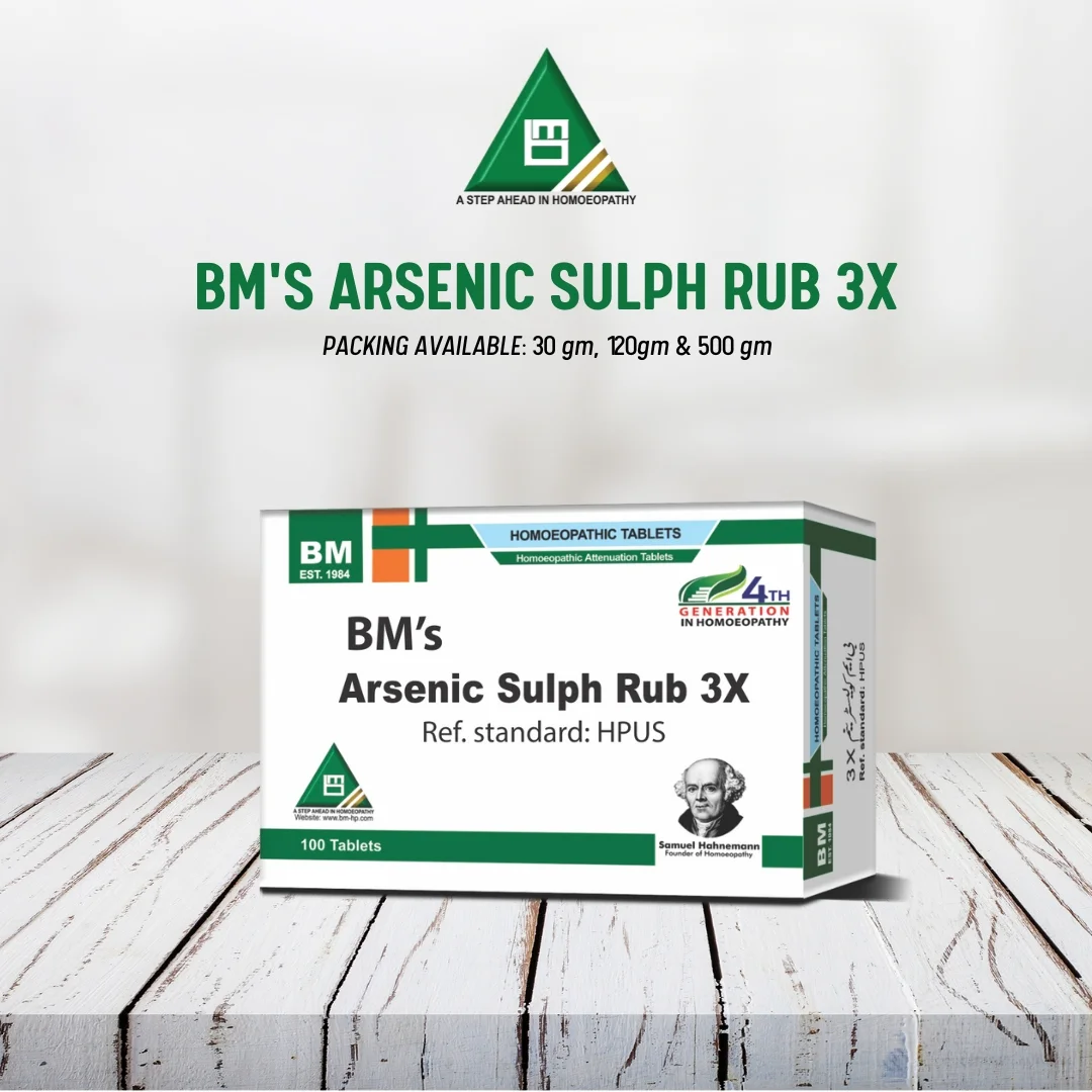 BM's Arsenic Sulph Rub-3C